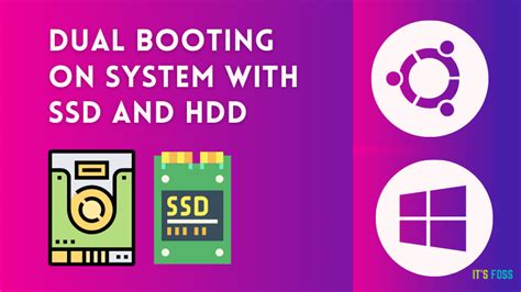 dual booting ubuntu with ssd